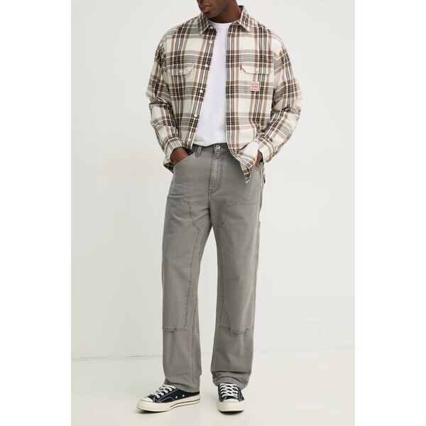 Bavlnené rifle Levis 568 LOOSE STRT DBL KNEE 62575727