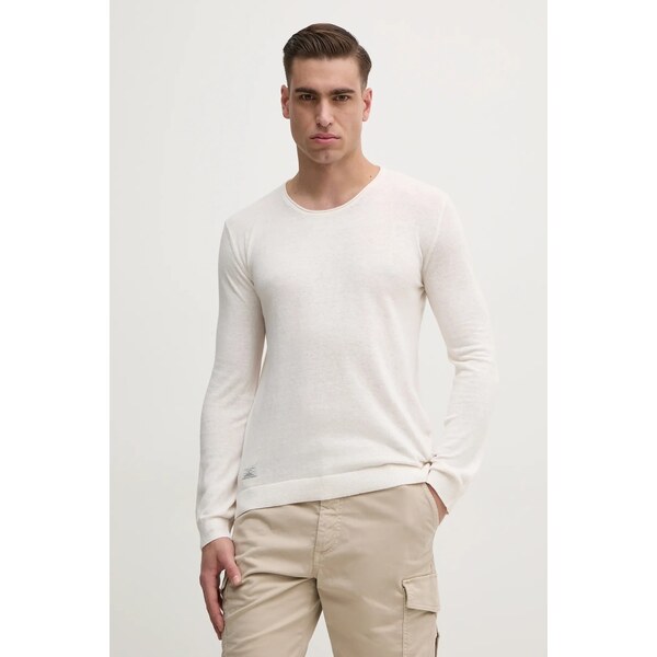 Sveter s prímesou ľanu Pepe Jeans LAYNE 62575680