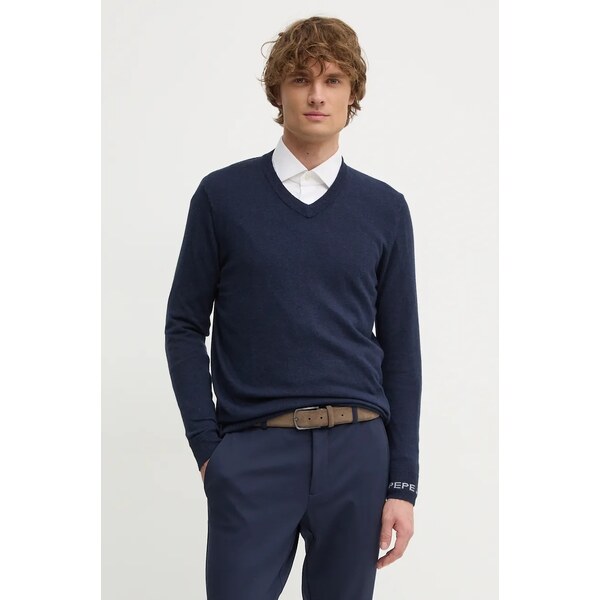 Sveter s prímesou vlny Pepe Jeans NEW ANDRE V NECK 58988184
