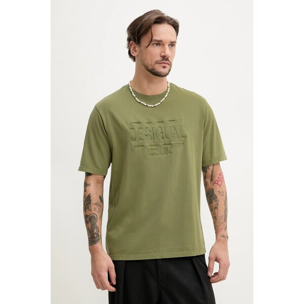 Bavlnené tričko Desigual WASHINGTONGR 64324847