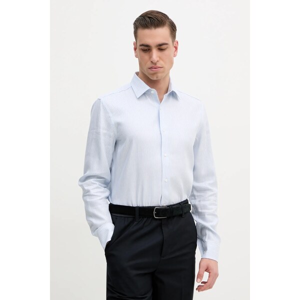 Ľanová košeľa BOSS 62582484