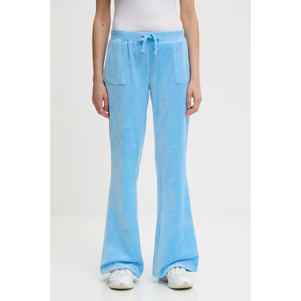 Velúrové tepláky Juicy Couture CAISA LOW RISE PANT 63995351