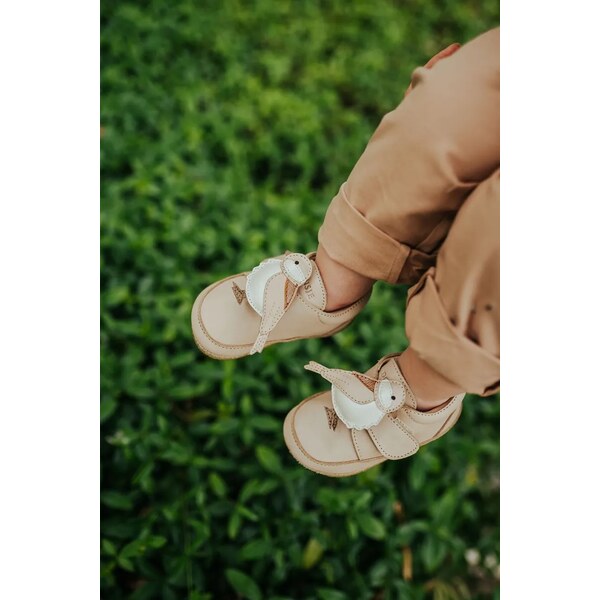 Kožené topánky pre bábätká Donsje Niek Sneakers Pink Chickadee 62582530