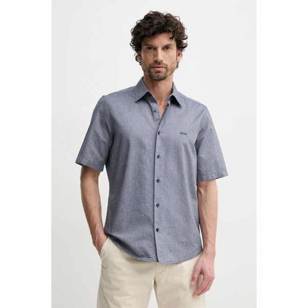 Bavlnená košeľa BOSS Orange 62743124