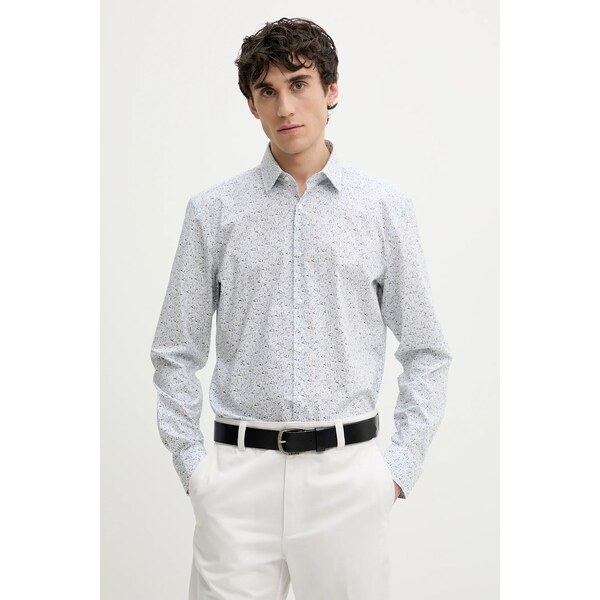 Bavlnená košeľa HUGO 62607884