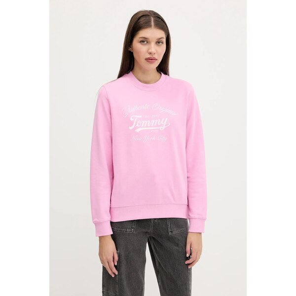 Bavlnená mikina Tommy Jeans 64017620