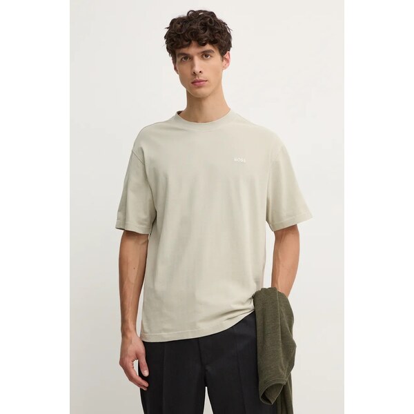 Bavlnené tričko Boss Orange 61667630