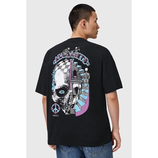 Bavlnené tričko AllSaints REINCARNATE 65118876