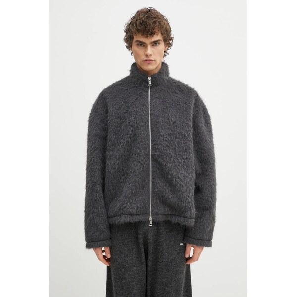 Bunda MKI MIYUKI ZOKU Faux Alpaca Track Jacket 63658783