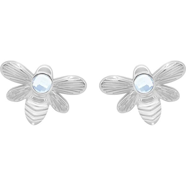 Postriebrené náušnice Lilou Honey 59845011