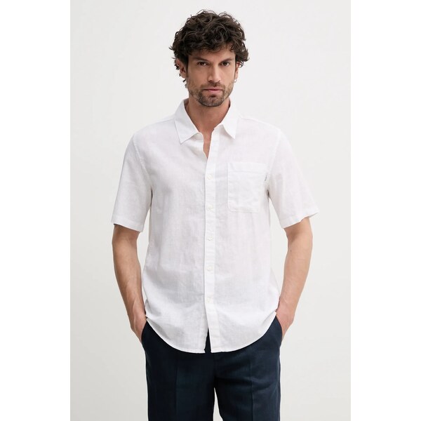 Ľanová košeľa Pepe Jeans AMARO 66651726