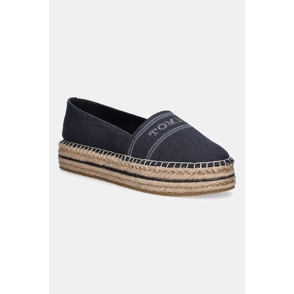 Espadrilky Tommy Hilfiger DENIM PLATFORM ESPADRILLE 62861430