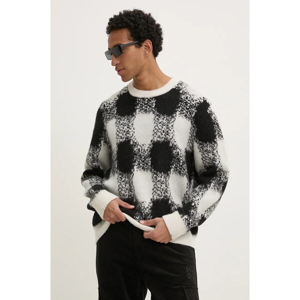 Sveter s prímesou vlny HUGO 60319622