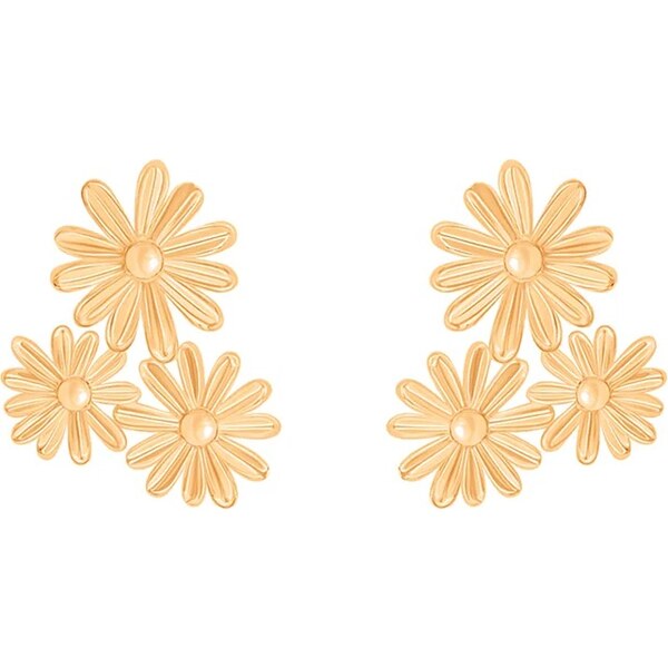 Pozlátené náušnice Lilou Margaret 60319438