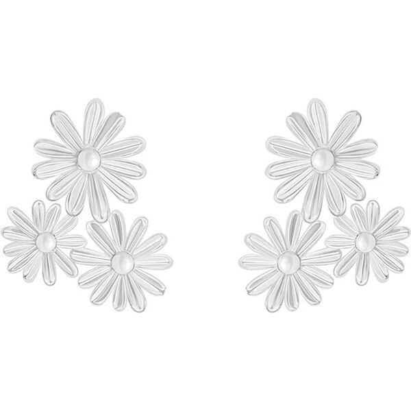 Postriebrené náušnice Lilou Margaret 60319394