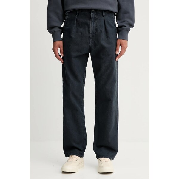 Bavlnené nohavice G-Star Pleated Chino Relaxed 65166080