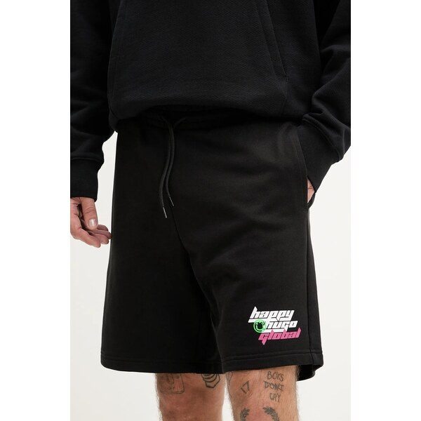 Bavlnené šortky Hugo Blue 62685471