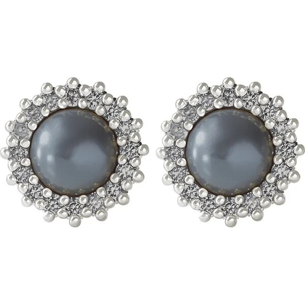 Postriebrené náušnice Lilou Cosmos 60320076