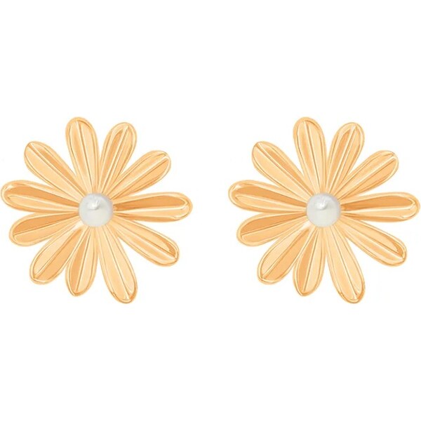 Pozlátené náušnice Lilou Margaret 60320114