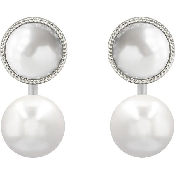 Postriebrené náušnice Lilou Cosmos 60320207