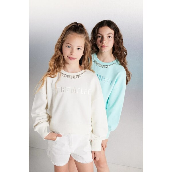 Detské rifľové krátke nohavice Patrizia Pepe CA52 64328577