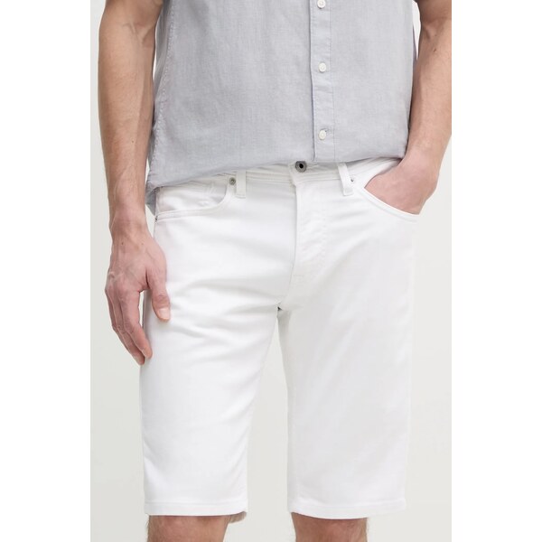 Šortky Pepe Jeans SLIM GYMDIGO SHORT TRACK 62738396