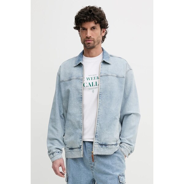 Rifľová bunda Pepe Jeans EMMETT FADEOUT 62738187