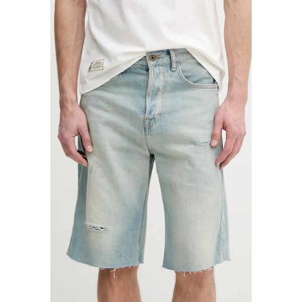 Bavlnené rifľové šortky Pepe Jeans BERMUDA SHORT TINT 62738318