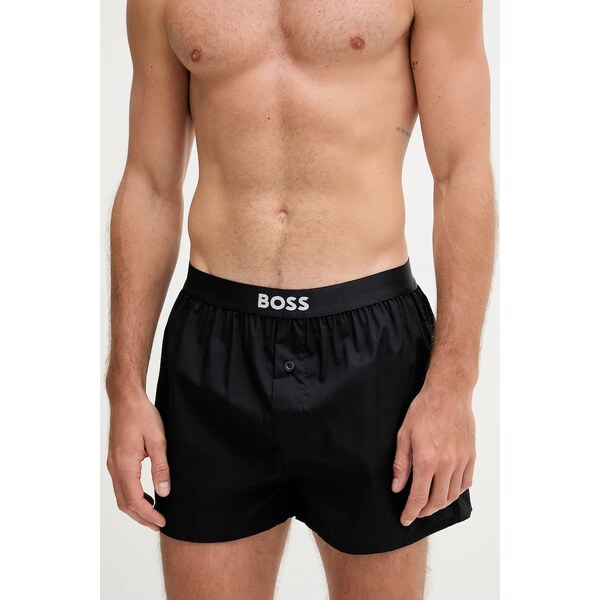 Bavlnené boxerky BOSS 2-pak 2P Boxer Shorts EW 64253633