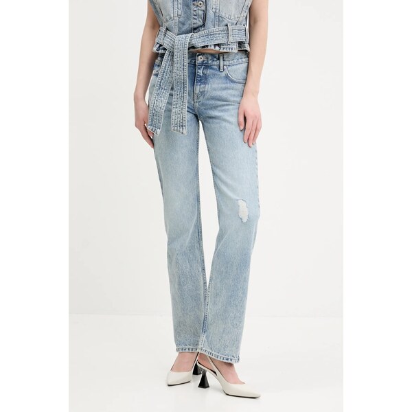 Bavlnené rifle Hugo Blue 62787196