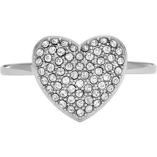 Prsteň Fossil Sadie Glitz Heart 64315638