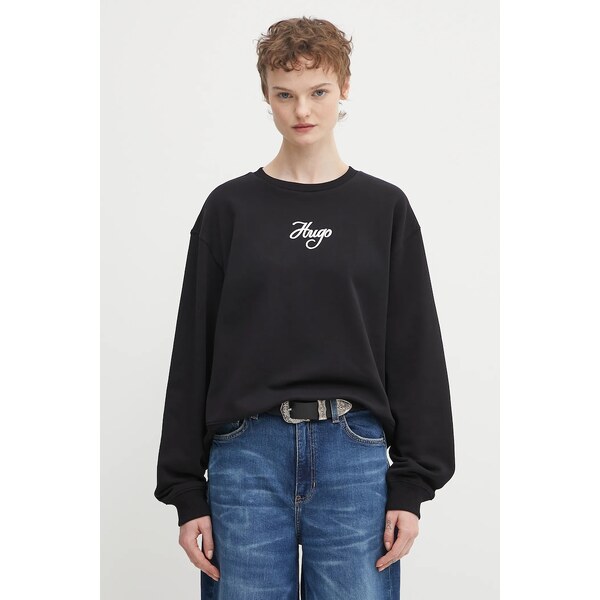 Bavlnená mikina HUGO Deroxina_6 65207135