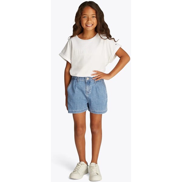 Rifľové krátke nohavice Tommy Hilfiger 62922591