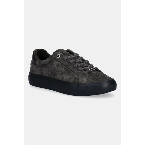 Semišové tenisky Calvin Klein LACE-UP SNEAKER SUEDE/WL CK 65207178