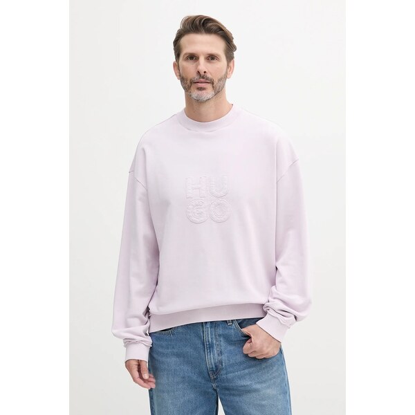 Bavlnená mikina HUGO 63253494