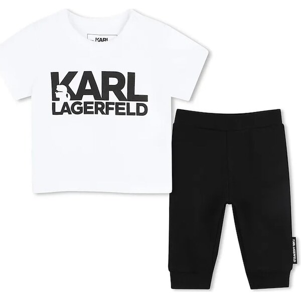 Detská bavlnená súprava Karl Lagerfeld 62828231