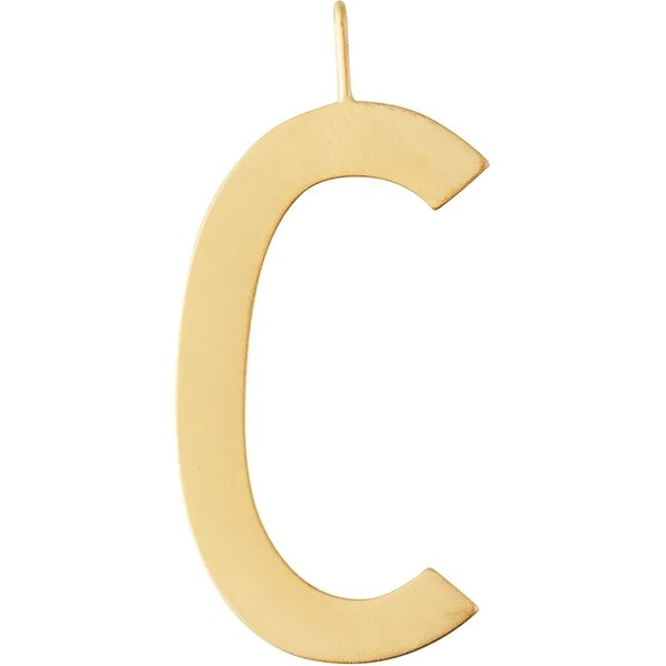 Strieborný pozlátený prívesok Design Letters 60860979