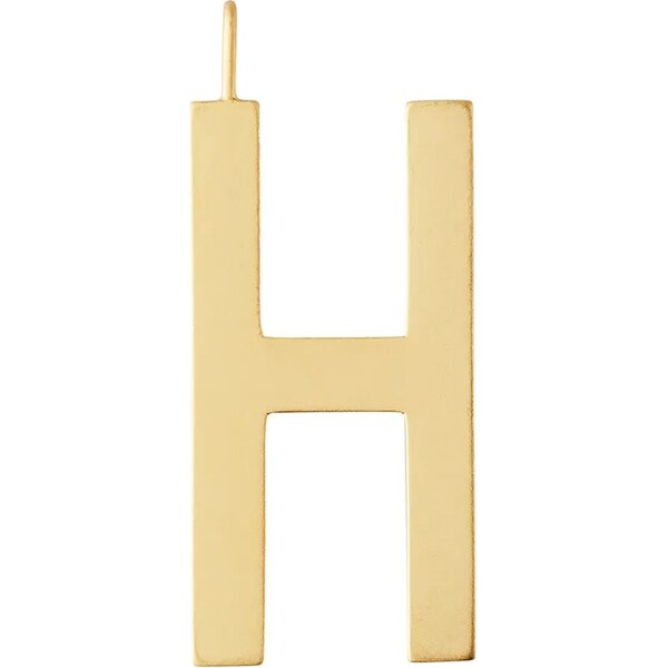 Strieborný pozlátený prívesok Design Letters 60860938