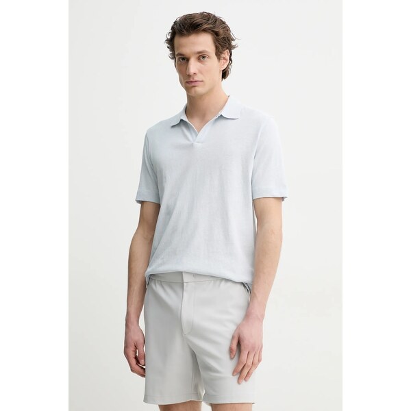 Polo tričko s prímesou ľanu Marc OPolo 64328253