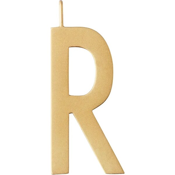 Strieborný pozlátený prívesok Design Letters 60861089