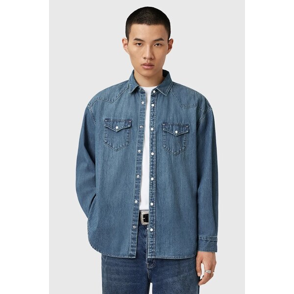 Rifľová košeľa AllSaints FENTON 65252248