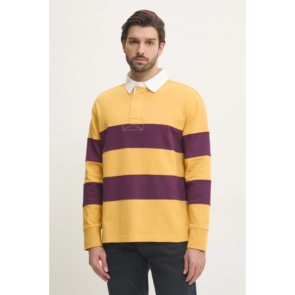 Bavlnené tričko s dlhým rukávom Gant 60861390