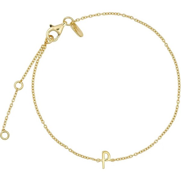 Strieborný pozlátený náramok Design Letters 60861504