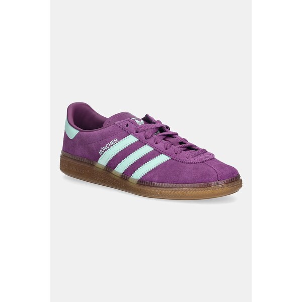 Semišové tenisky adidas Originals Muenchen 65275314