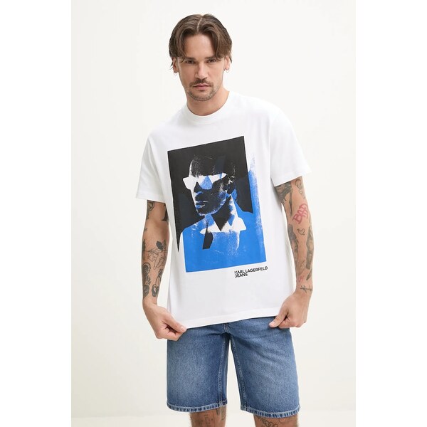 Bavlnené tričko Karl Lagerfeld Jeans 62947556