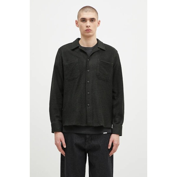 Košeľa s prímesou vlny Universal Works 62282943