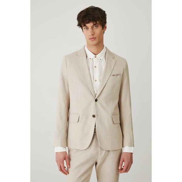 Sako s prímesou ľanu Medicine 66512789