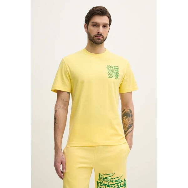 Bavlnené tričko Lacoste 62948156