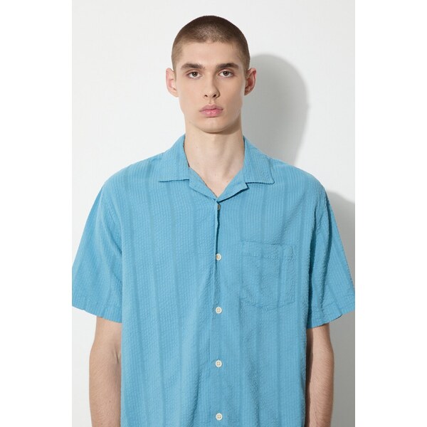 Košeľa Corridor Striped Seersucker 61025233