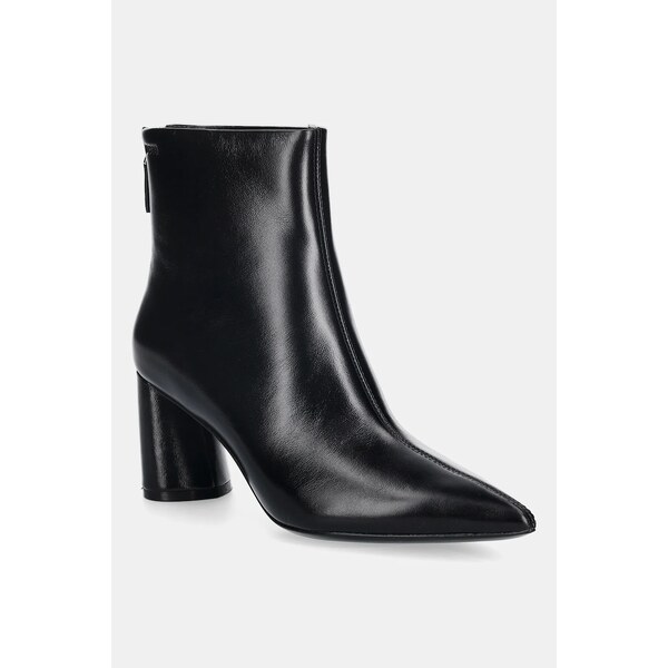 Kožené členkové topánky BOSS Gracey 65294718